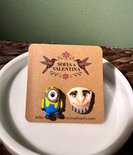 Load image into Gallery viewer, Minion Earrings
