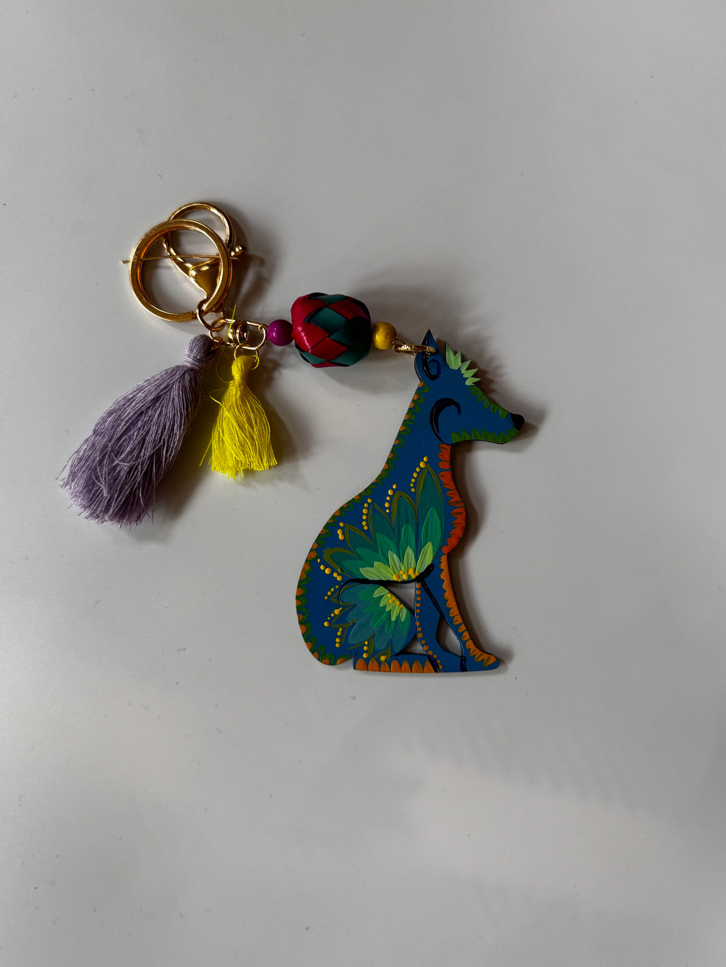 Xoloitzcuintli Dog Keychain