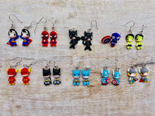 Load image into Gallery viewer, Superhero Earrings
