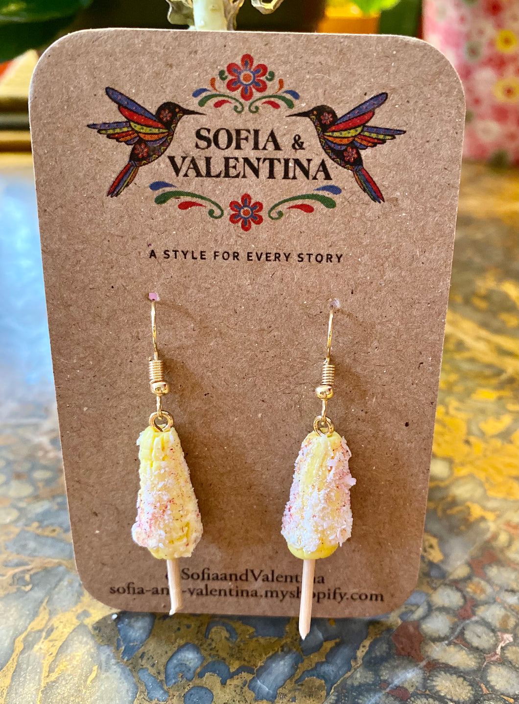 Elote Earrings