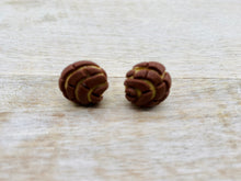 Load image into Gallery viewer, Concha Earrings (Hand made with hypoallergenic studs)
